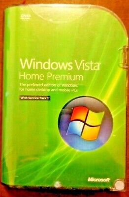 Microsoft Windows Vista Home Premium w/SP1, SKU 66I-02387 Microsoft Windows Vista Home Premium w/SP1, SKU 66I-02387