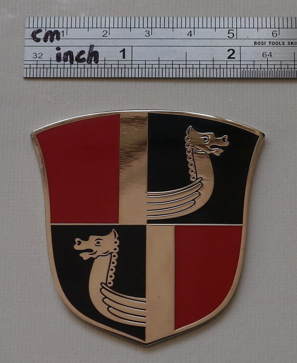 Metal Badge WWII German Battleship Tirpitz for 1/700 1/350 1/200