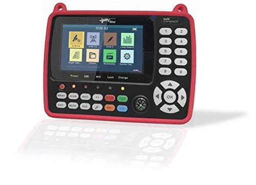 SAT FINDER MISURATORE DI CAMPO COMBO DVB-T2 DVB-S2 PARABOLA TV SCR OFFERTA 10BIT - Immagine 2 di 3