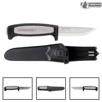 Morakniv Robust Arbeitsmesser Carbonstahl Mora Sweden Jagd Messer Gürtelmesser