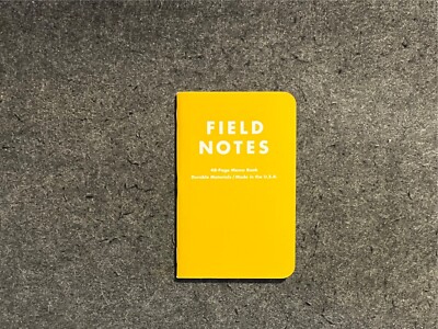 Field Notes Drink Local Pilsner Single Notebook (FNC-20: 2013)