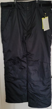 NWT Men's All in Motion Snow Pants Size XL Adjustable waist Reinforced knee/Hems