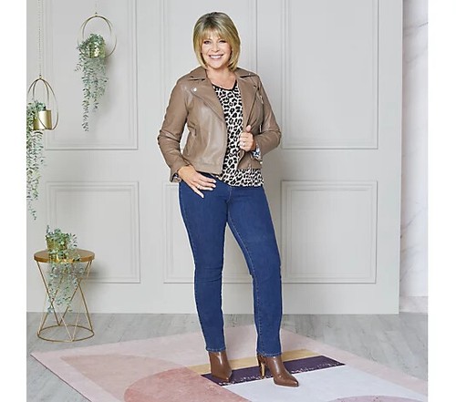 Ruth Langsford Croc Embossed Faux 