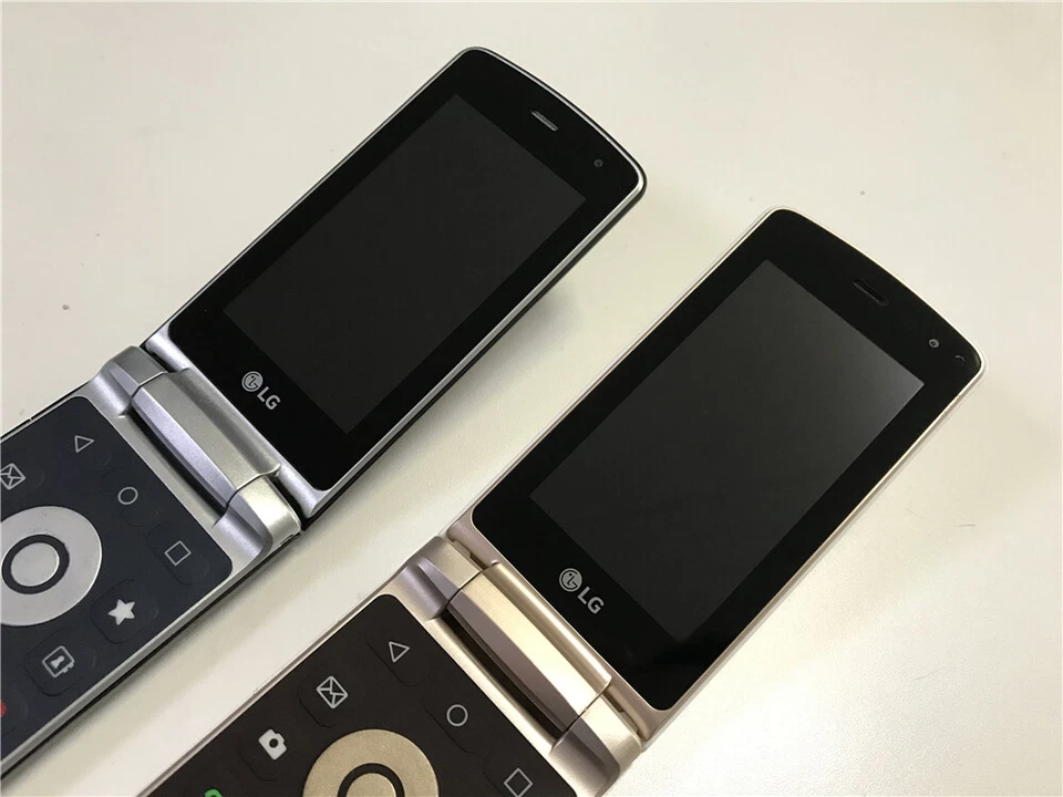 Original LG Smart Folder X100S 2GB+16GB ROM WIFI Button Unlocked Flip Smartphone - Image 4 of 4