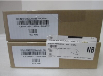 DELL 0N243X 770-BBGY CN-05RN1M RACK MOUNT TYPE A5 RAIL KIT FOR N30XX GR ...