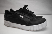 Puma Carina 2.0 Lace Up Womens Black Sneakers Casual Shoes 38584905 Size 8