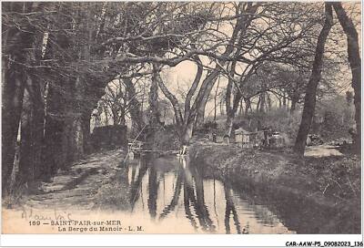 CAR-AAWP5-50-0399 - SAINT-PAIR-SUR-MER - ALAUBRIC - la berge du manoir