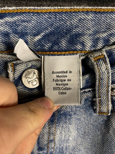 Calvin Klein Classic Double Stone Wash Womens Size 8 Blue Mom Jeans High Rise - Picture 10 of 23