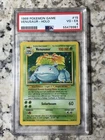1999 Pokemon Base Set Venusaur Holo #15 PSA 4 Freshly Graded
