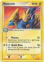 Pokemon EX Holon Phantoms  46/110 Manectric Card 