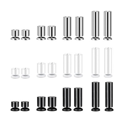 2pcs Metal Sofa Replacement Support Feet Legs for Sofa Table Chair Desk Kitchen