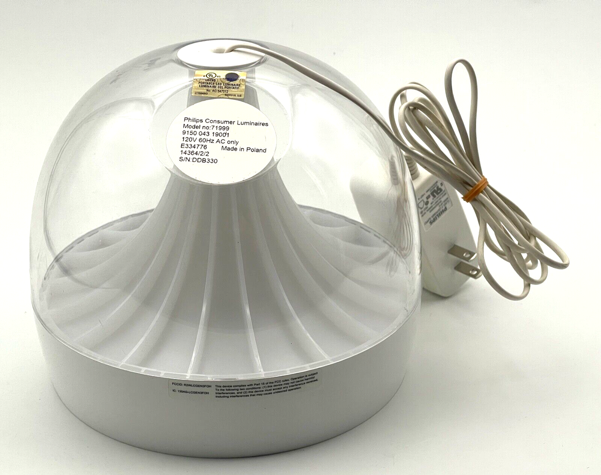 Philips Hue Iris Table Lamp Clear White w/ Box 71999 ZigBee Light