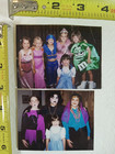 Lot of 2 VTG Color Found Photos 1980's Kid Halloween Costumes Dorothy OZ M&M's