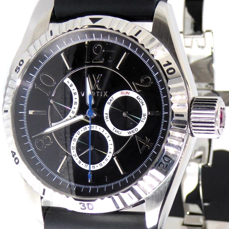 VARTIX ALIVE Natural Ruby Automatic Winding Black dial GACKT with box galanty