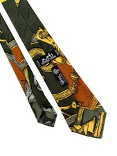 Hermes Tie. Exclusive Collection. Scarf Print. Made In France. Authentic.