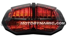 fit 2010-2015 Ducati Streetfighter SEQUENTIAL Signal LED Tail Light SMOKE