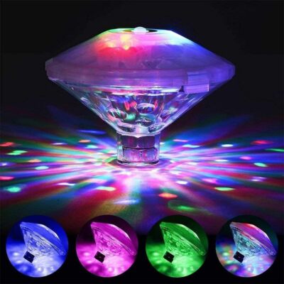 Floating Swimming Pool Lights Colorful Bathtub Lights for Disco Pool or Hot Tub