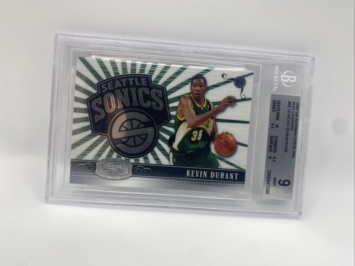Bowman Kevin Durant Basketball Sports Trading Card Singles for