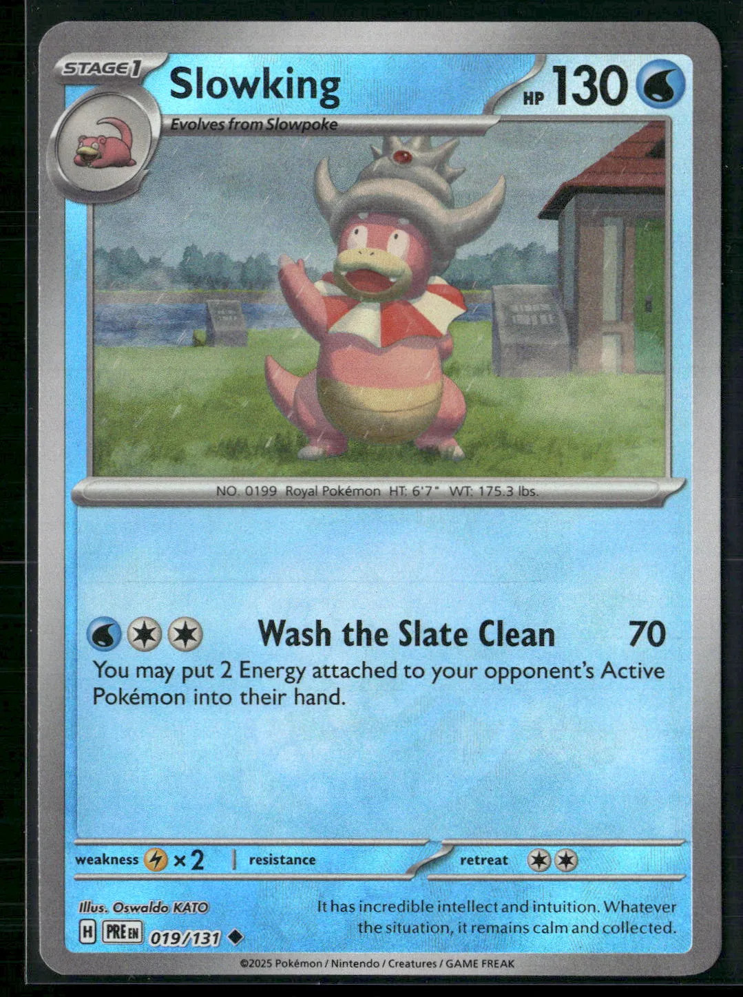 Slowking #19/131 2025 Prismatic Evolutions Pokeball