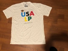 USA Lake Placid 40 years Anniversary Olimpic Games T-Shirt Size XXL, made in USA