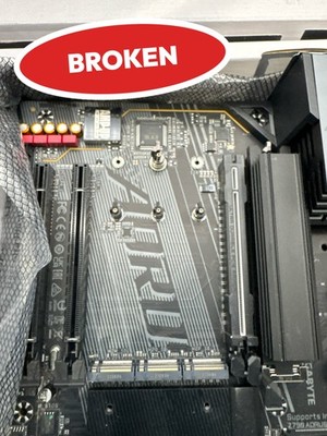 (BROKEN) GIGABYTE Z790 AORUS ELITE X WIFI7 Motherboard LGA 1700 ATX Intel DDR5 4