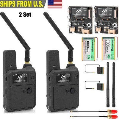 2 Set Wio Tracker L1 Board+3000mah Battery+Case Kit For Arduino Meshtastic LoRa