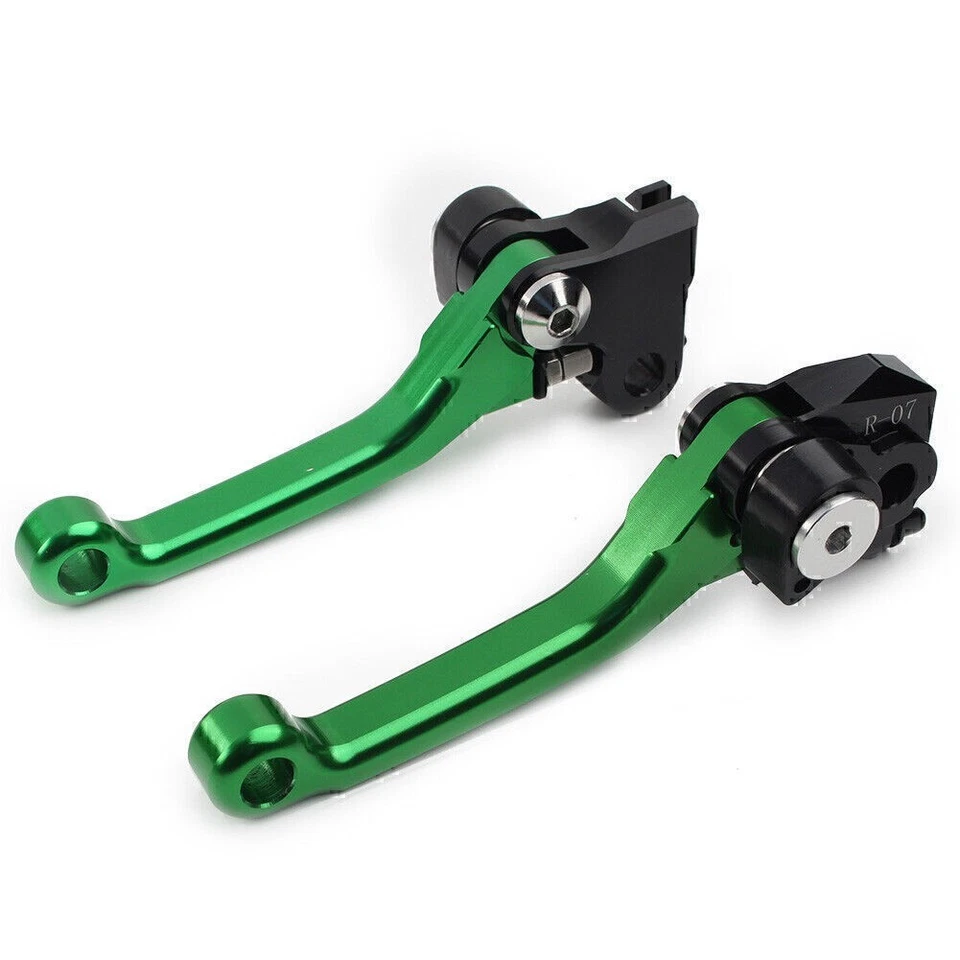 Palanca embrague freno pivote para Honda CRF250R 2007-2022 CRF450R 07-20 verde Foto 2 de 4
