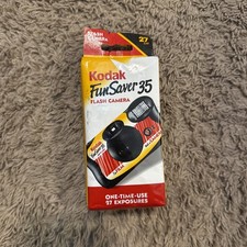 Kodak Fun Saver 35 Single-Use Disposable Camera 27ex MAX 400 Film Expire 07/2005