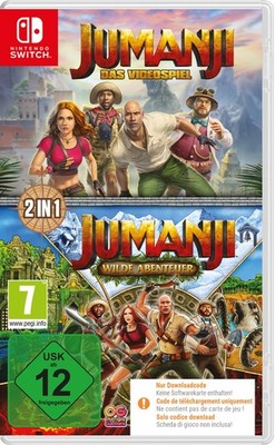 Jumanji 1+2 Compilation - Nintendo Switch (NEU & OVP!)