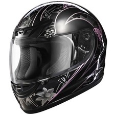 Women Full Face Motorcycle Helmet Adult ATV Helmet DOT Approved