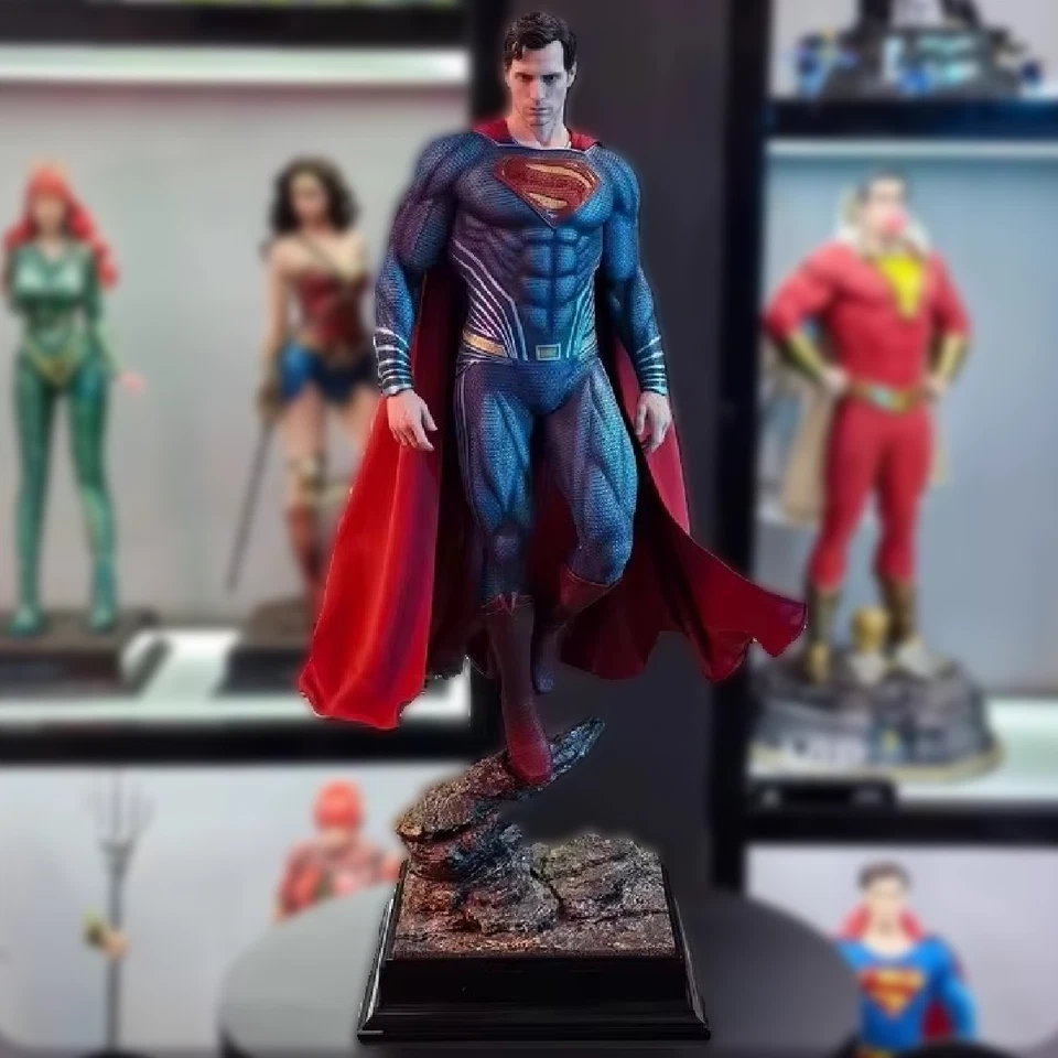 DC Justice League Figur Superman – 50cm Statue Handgefertigtes Modell Sammlung
