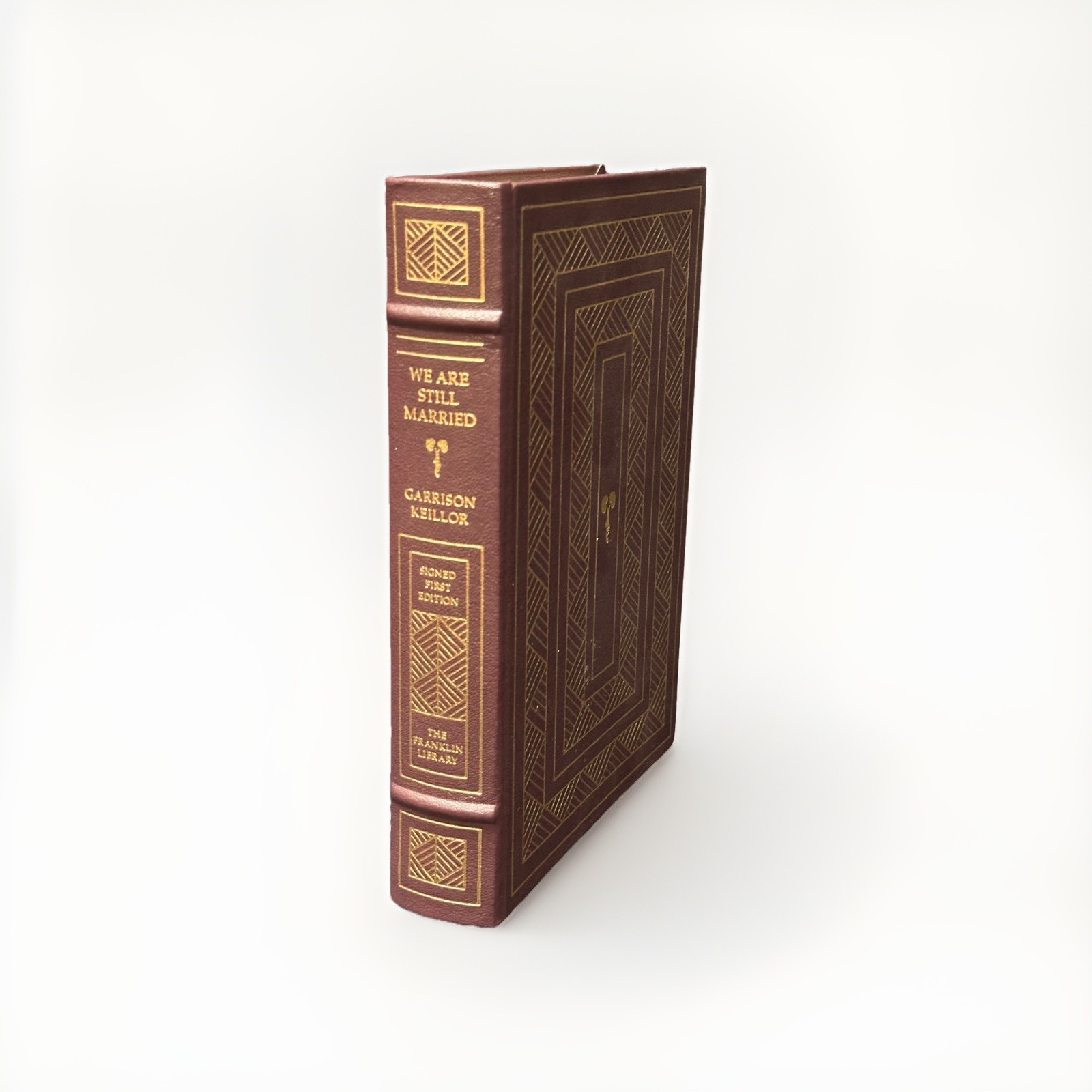 We Are Still Married Garrison Keillor Signed 1stEdition Franklin Library Leather