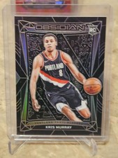 2023-24 Panini Obsidian Rookie Kris Murray Base RC Blazers 