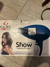 GAMA Italy Professional Show Volume &style  Hair Dryer Italian Technology New