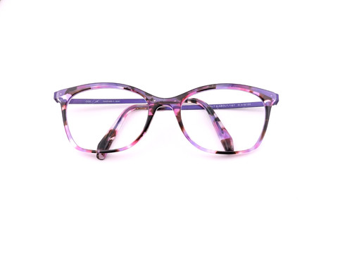 OGI Eyeglasses, Frames Only, Out N About 1157 Purple Crunch, 51-18-135, Japan