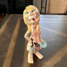 Kreiss Elegant Heirs “Coax Me” Figurine, paint worn
