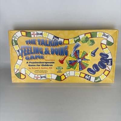Vintage The Talking Feeling & Doing Game Psychotherapeutic 1998 Complete