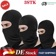 3 Pack Sturmhaube Motorrad Sturmmaske Fahrrad Kopfhaube Halswärmer atmungsaktiv