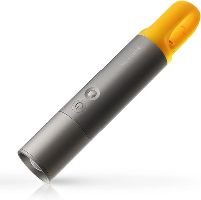 HOTO Flashlight Lite, Zoomable, LED, USB-C Rechargeable, 1000 Lumens, 5 Modes (S