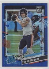 2023 Panini Donruss Optic Rated Rookie Blue Hyper Prizm Tyson Bagent #216 0c6w