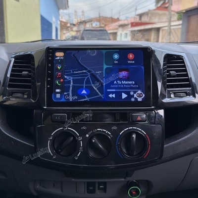Für Toyota Hilux 2005-2015 Autoradio CarPlay Android 15 WiFi GPS Navi FM BT 64GB