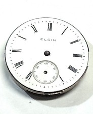 Vintage 1912 Elgin Pocket Watch 0s 7j Grade 320 Model 2 16698208 Repair/Parts