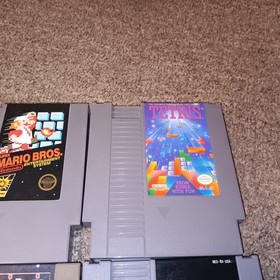 LOT OF 6 NES NINTENDO GAMES = SUPER MARIO DONKEY KONG JR CASTLEVANIA ICE CLIMBER