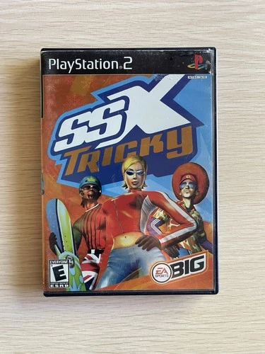 SSX Tricky PlayStation 2 CIB Complete with Manual and Black Label