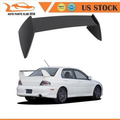For 2003-2007 Evolution EVO 7 8 9 Primed Black ABS JDM Trunk Spoiler Lip Wing