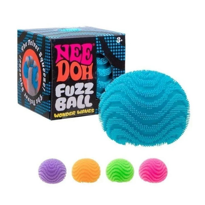 #ad NeeDoh Fuzz Ball Wonder Waves Squishy Stress Ball Nee Doh Fuzzball New $14.40