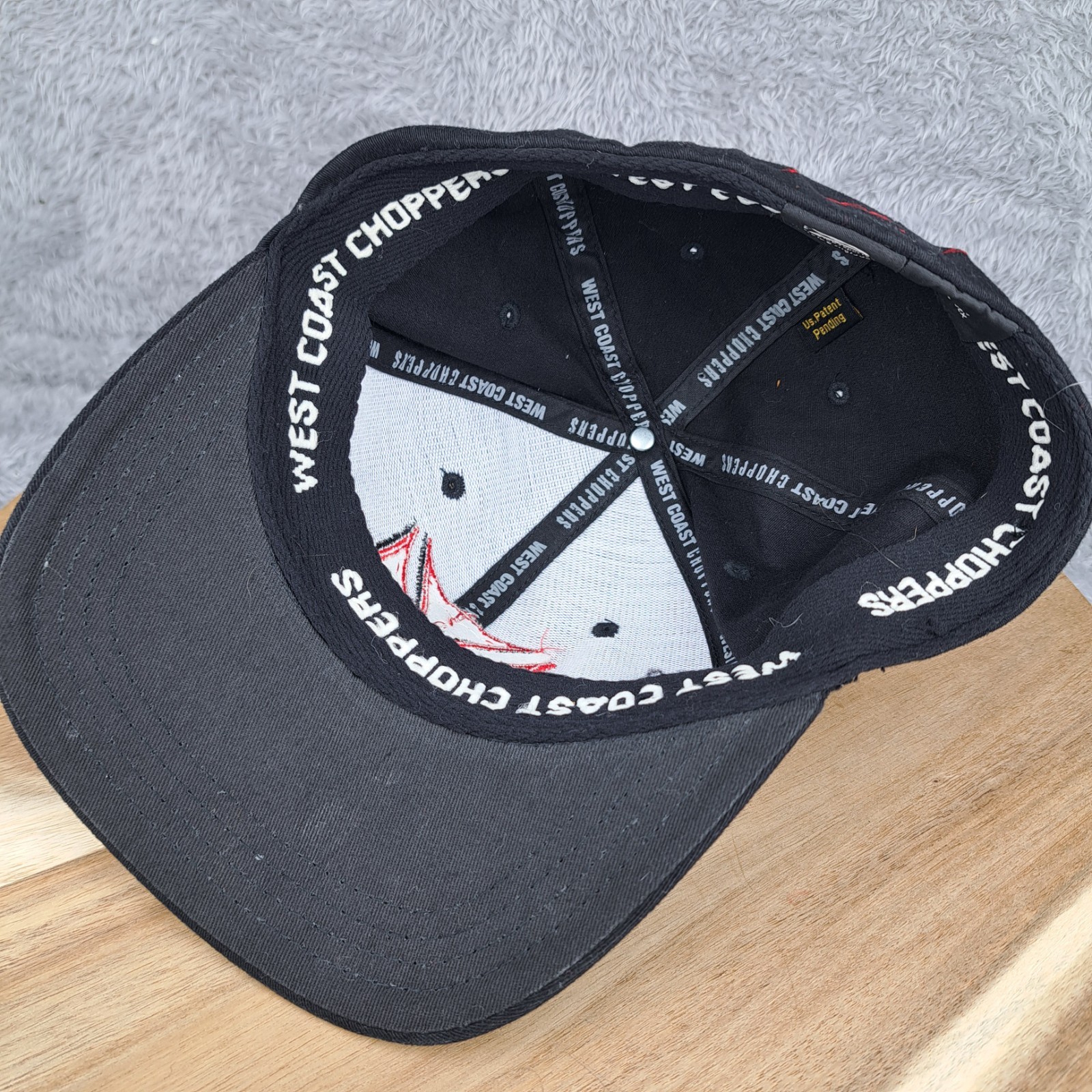 Vintage West Coast Choppers Hat Cap Flex Fit Black On… - Gem