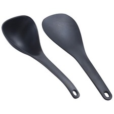  1 Ensemble de soupe en silicone cuillère à usure de riz spatule Spatule Riz