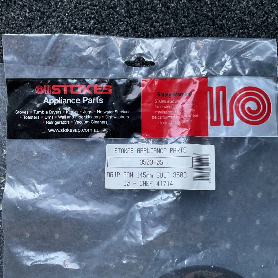 Traje Under Element Drip Pan Bowl CHEF 145MM #3503-05 / 41714. Nuevo. ¡Correo gratis! Foto 2 de 4