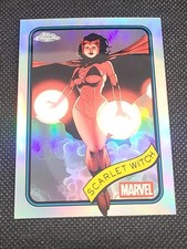 2025 Topps Chrome Marvel #170 Scarlet Witch Refractor